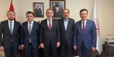 SANAYİ BÖLGELERİ GENEL MÜDÜRÜMÜZE ZİYARET